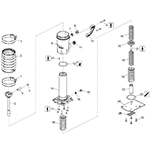 Leg Assembly <br />(RTX50 & 60)